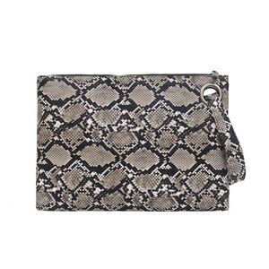 Snakeskin Clutch